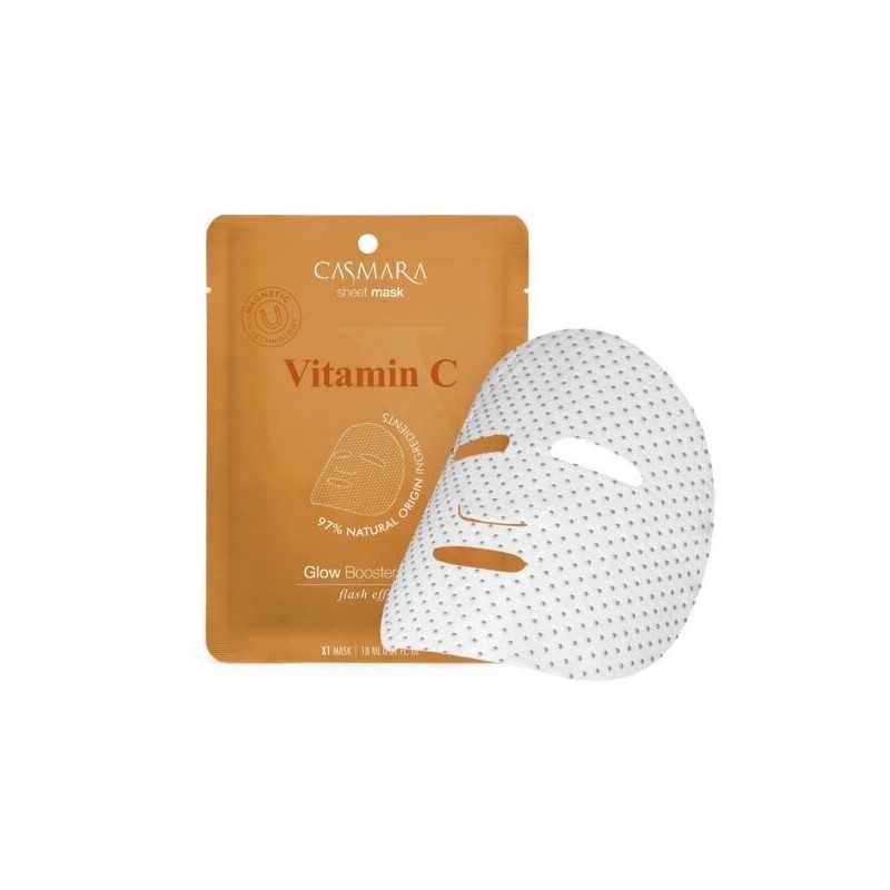 Sheet Mask Glow Booster Vitaminico Iluminador Casmara - Inicio - Casmara