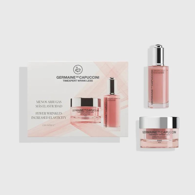T Wrink-Less Pack Antiarrugas pro colageno spf30 serum 50ml+crema rich 50ml Germaine Capuccini - Germaine de Capuccini - Germ... T Wrink-Less Pack Antiarrugas pro colageno spf30 serum 50ml+crema rich 50ml Germaine Capuccini - Germaine de Capuccini - Germ...