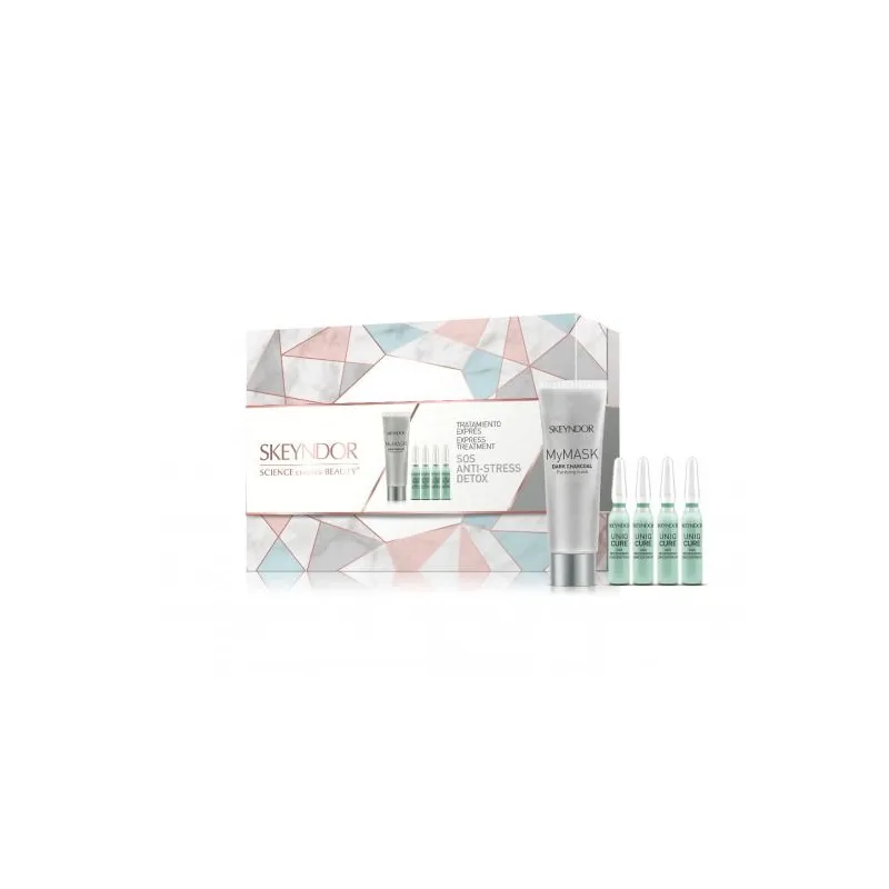 Pack Tratamiento Express SOS Anti-Stress Detox Skeyndor 19 Pack Tratamiento Express SOS Anti-Stress Detox Skeyndor 19